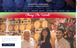 Balistreri Vineyards of Wheat Ridge website