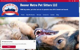 Denver Metro Pet Sitters LLC website