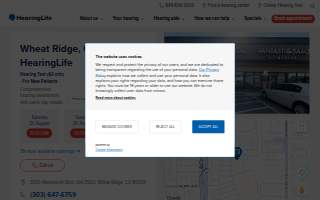 HearingLife of Wheat Ridge CO website