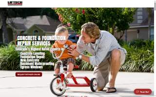 Liftech Concrete Leveling & Foundation Repair of Broomfield website