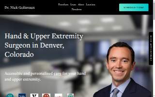 Nick Golinvaux, MD website