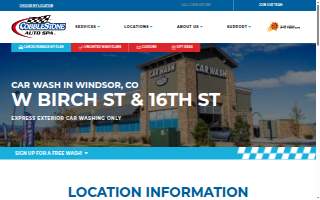 Cobblestone Car Wash of Windsor website