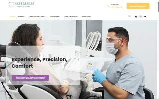Dental Care of Riverbend website