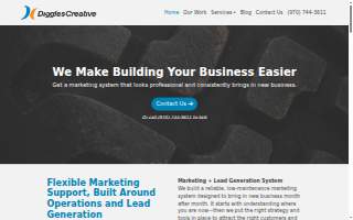 Diggles Creative website