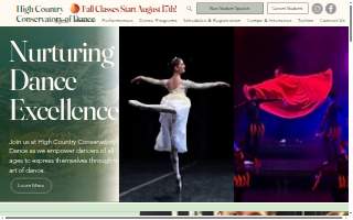 High Country Conservatory of Dance website