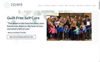 IOME Guilt Free Self Care - Windsor Office website