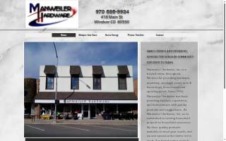 Manweiler Hardware website