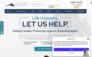 Peakstone Law Group, LLC of Windsor website
