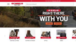 Scheels website