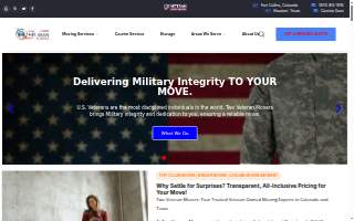 Two Veteran Movers, LLC website