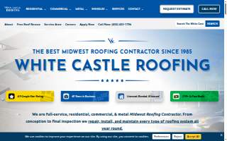White Castle Roofing - Northern Colorado website