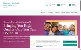 Children's Medical Associates PC website