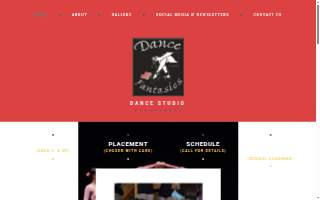 Dance Fantasies website