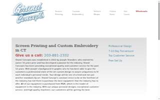 Grand Concepts website