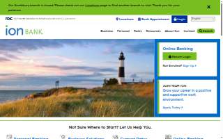 Ion Bank of Ansonia website
