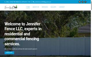 Jennifer Fence LLC of Ansonia website