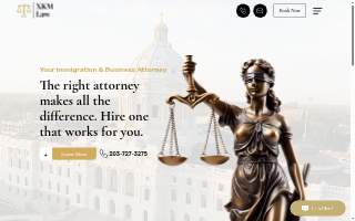 XKM Law, LLC of Ansonia website