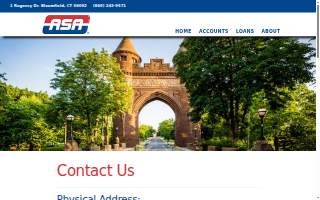 ASA Federal Credit Union website