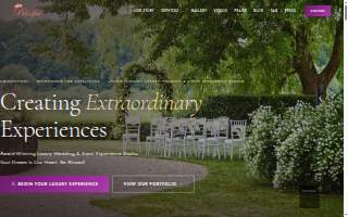Blissful Royal Creations website