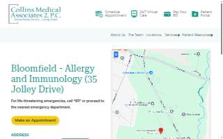 Collins Medical Associates Allergy and Immunology - Bloomfield website