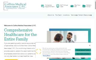 Collins Medical Associates Pediatrics - Bloomfield website