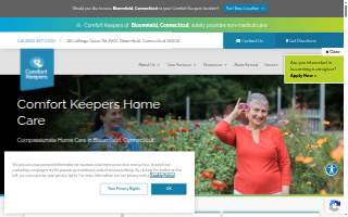Comfort Keepers of Bloomfield website