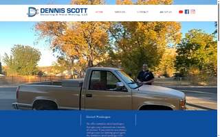 Denno Land Surveying & Consulting website