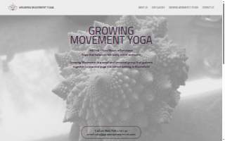Growing Movement Yoga website