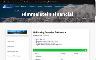 Himmelstein Financial website