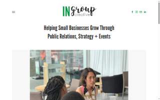 INGroup Creative of Bloomfield website