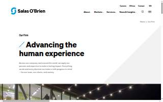 Salas O'Brien website