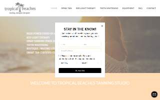 Tanning Down Under website