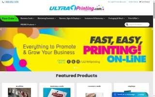 ULTRA1printing website