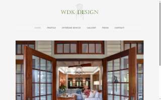 WDK Design website