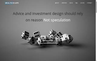 Wealthshape, LLC of Bloomfield website