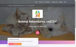 Animal Adventures and TLC, LLC website
