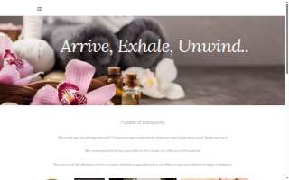 Aura Day Spa website