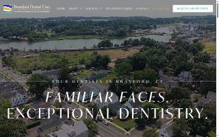 Branford Dental Care website