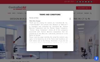 Controlled Air, Inc. website