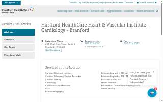 Hartford HealthCare Heart & Vascular Institute website