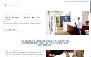 Hershman Legal Group, P.C. website