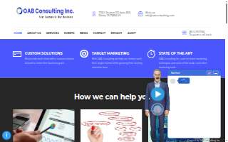 OAB Consulting website