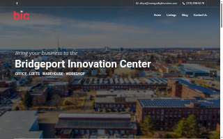 Bridgeport Innovation Center website