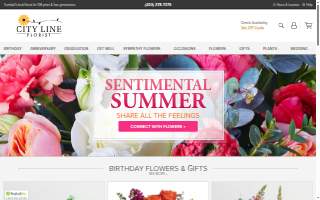 City Line Florist of Bridgeport website