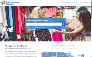 Consignment Shop website