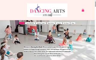 Dancing Arts Studio website