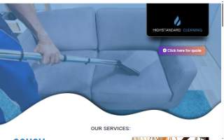 Highstandard Cleaning website