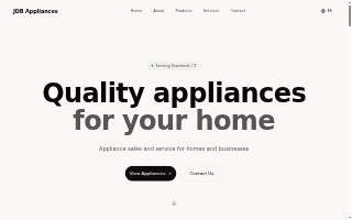 JDB Appliances LLC website