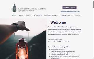Lantern Mental Health website