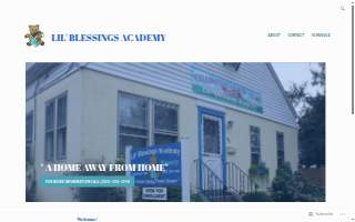 Lil' Blessings Academy & Daycare website